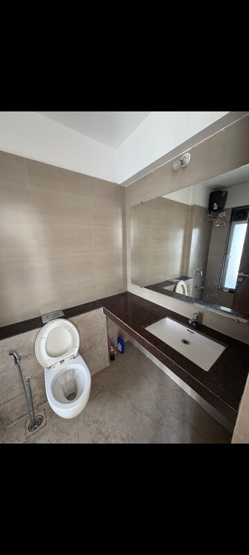 Bathroom in 1 BHK Apartment at Lodha Amara, Kolshet Road – for Rent