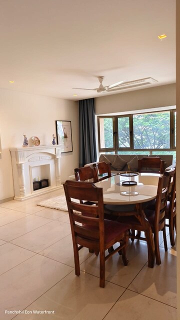 Kitchen in 4 BHK Apartment at Panchshil Eon Waterfront I, Kharadi – for Rent