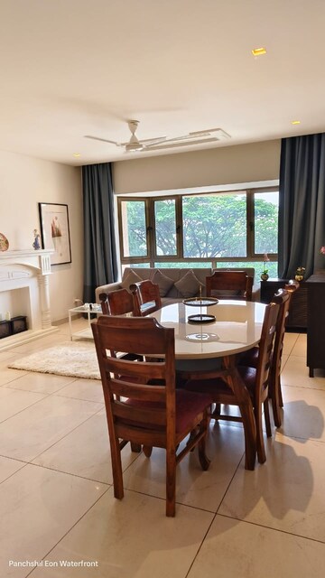 Kitchen in 4 BHK Apartment at Panchshil Eon Waterfront I, Kharadi – for Rent