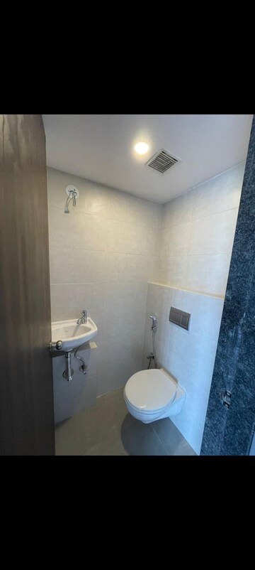 Bathroom in 1 BHK Apartment at Lodha Crown Quality Homes, Majiwada – for Rent