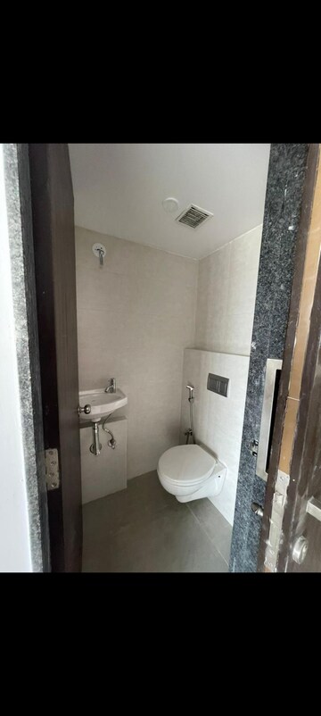 Bathroom in 1 BHK Apartment at Lodha Crown Quality Homes, Majiwada – for Rent