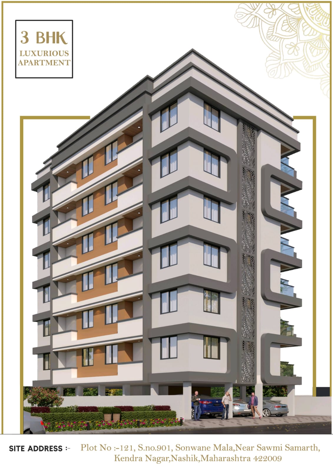 3 BHK Apartment For Sale in Chetna Nagar