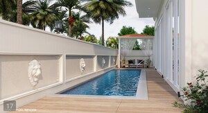 Swimming Pool in 4 BHK Villa at Mandrem – for Sale