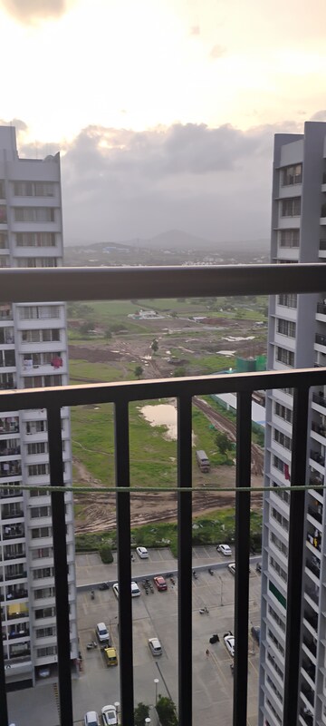 Balcony in 2 BHK Apartment at Kolte Patil Life Republic Oro Avenue, Hinjewadi – for Rent