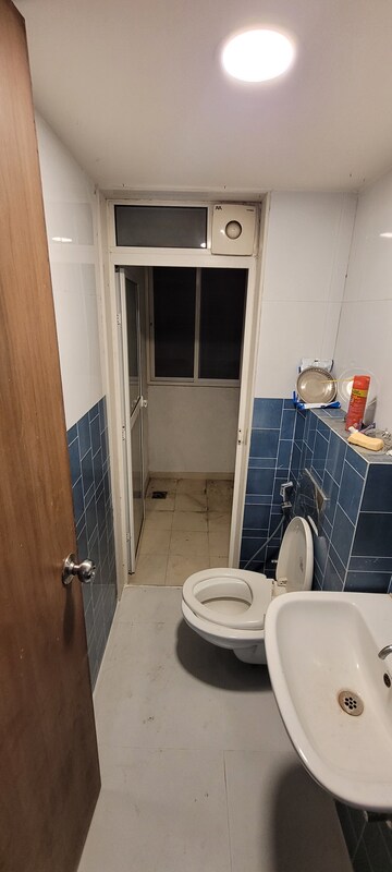 Bathroom in 1 BHK Apartment at Lodha Amara, Kolshet Road – for Rent