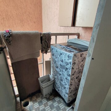 Bathroom in 2 BHK Apartment at Lodha Amara New Tower, Kolshet Industrial Area – for Rent