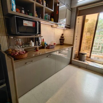 Kitchen in 2 BHK Apartment at Lodha Amara New Tower, Kolshet Industrial Area – for Rent