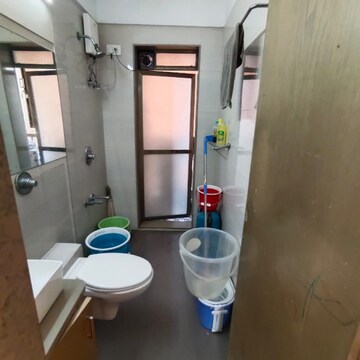 Bathroom in 2 BHK Apartment at Lodha Amara New Tower, Kolshet Industrial Area – for Rent