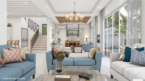 Living Room in 4 BHK Villa at Mandrem – for Sale