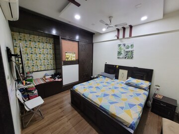 Bedroom in 2 BHK Apartment at Gera Song Of Joy, Kharadi – for Rent