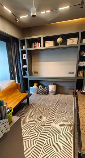 Kitchen in 3 BHK Apartment at Lodha World Crest, Worli – for Sale
