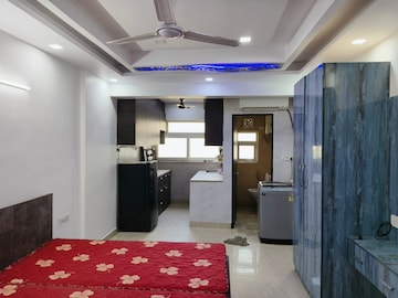 Living Room in Studio Builder Floor at Moti Nagar – for Rent