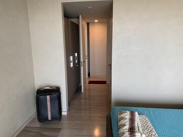 Living Room in 3 BHK Apartment at Lodha The World Towers World One Tier 2, Worli – for Sale