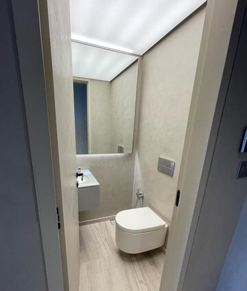 Bathroom in 3 BHK Apartment at Lodha World View, Worli – for Sale