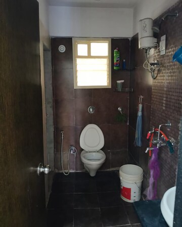 Bathroom in 2 BHK Apartment at Hiranandani Villa Grand, Ghodbunder Road – for Rent