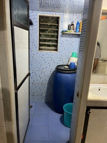 Bathroom in 1 BHK Apartment at Shantinagar CHS, Mira Road – for Sale