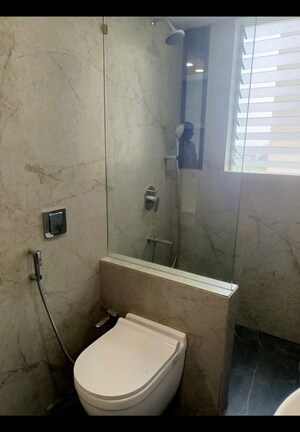 Bathroom in 2 BHK Apartment at Queenstown Springs, Ghansoli – for Sale