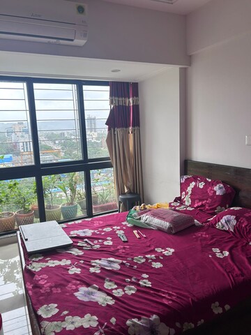 Bedroom in 2 BHK Apartment at Queenstown Springs, Ghansoli – for Sale