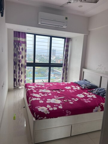 Bedroom in 2 BHK Apartment at Queenstown Springs, Ghansoli – for Sale