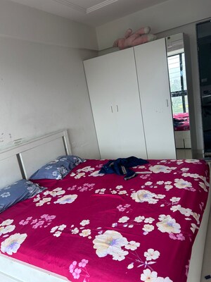 Bedroom in 2 BHK Apartment at Queenstown Springs, Ghansoli – for Sale