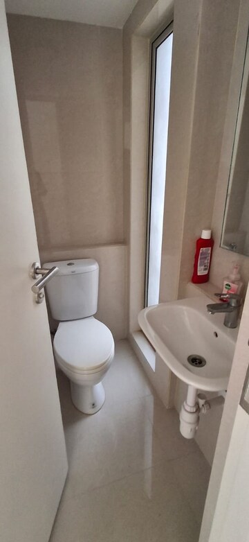 Bathroom in 2 BHK Apartment at Hiranandani Estate Villa Rica, Ghodbunder Road – for Rent