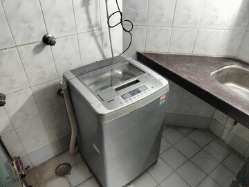 Kitchen in 3 BHK Apartment at Vasant Leela Apartment, Ghodbunder Road – for Rent