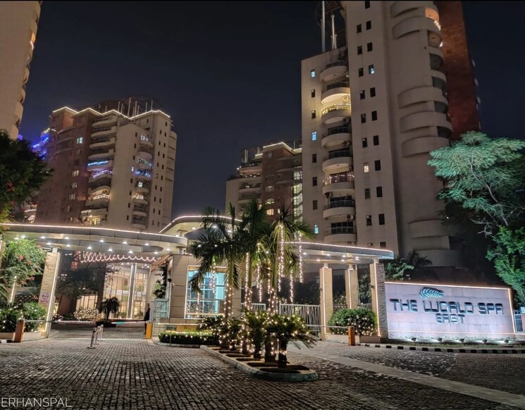 Exterior View, unitech-the-world-spa 5 Bedroom 5200 Sq.Ft. Apartment In Sector 30 Gurgaon 8948558