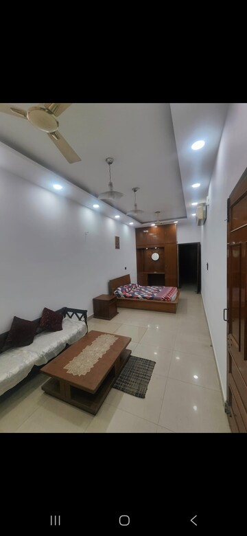 Living Room in 3 BHK Builder Floor at Puri PP City Centre, Pitampura – for Rent