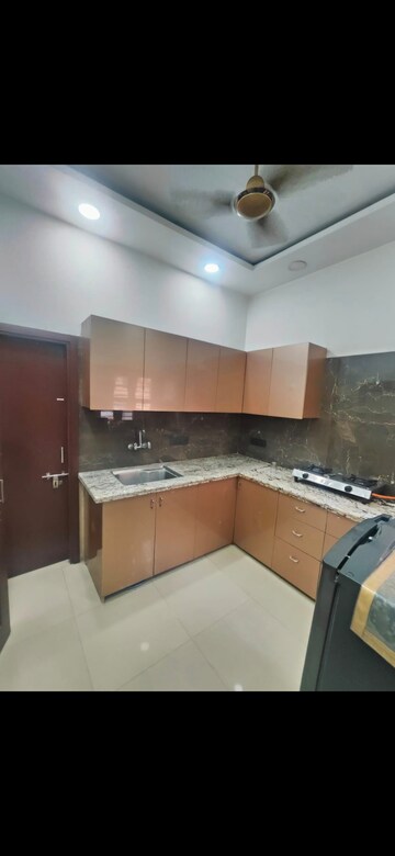 Kitchen in 3 BHK Builder Floor at Puri PP City Centre, Pitampura – for Rent