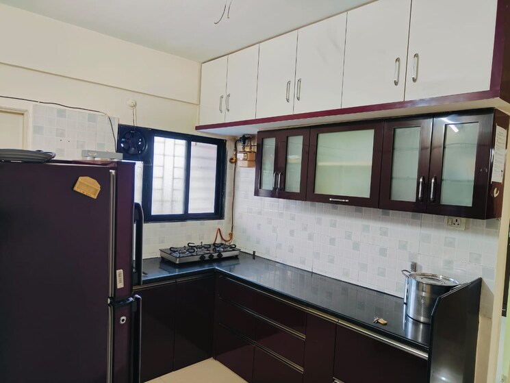 Kitchen, vraj-culture 2 Bedroom 950 Sq.Ft. Apartment In Wakad Pune 8948595