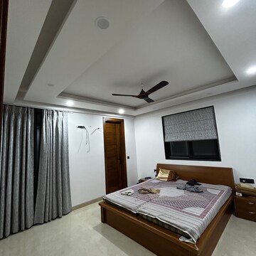 Bedroom in 3.5 BHK Builder Floor at Vasant Kunj – for Rent