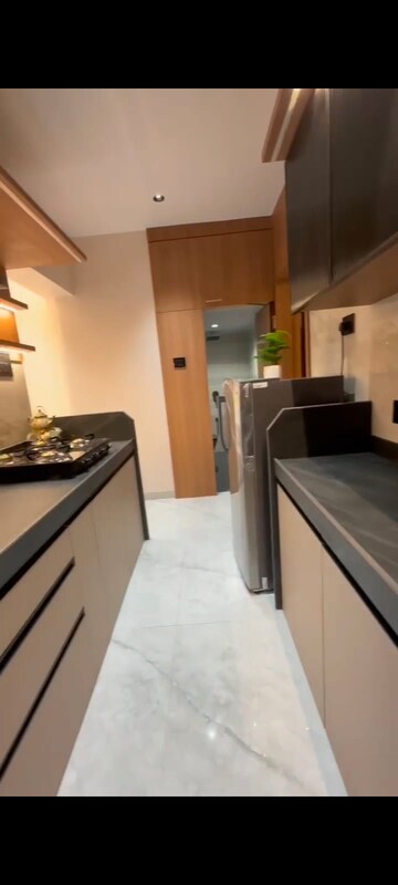 Kitchen in 1 BHK Apartment at Lucky Ostwal Paradise, Mira Road – for Sale