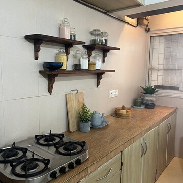 Kitchen in 2 BHK Apartment at Movie Tower, Adarsh Nagar – for Rent