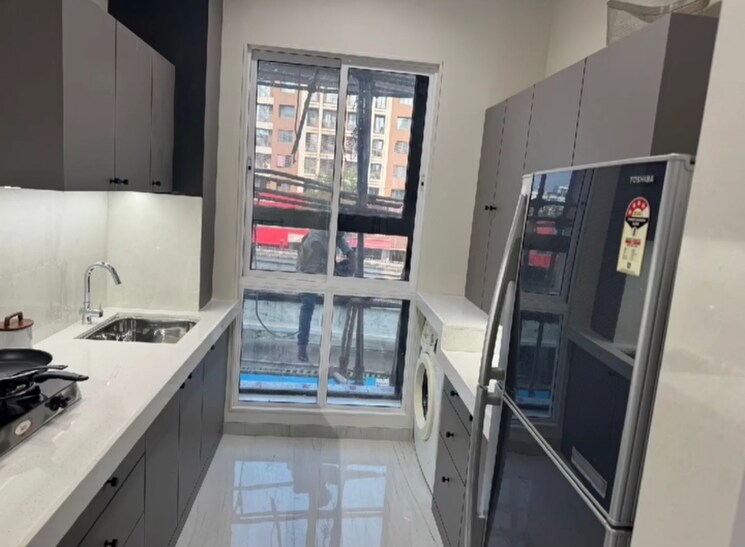 Kitchen, mira nagar 2 Bedroom 684 Sq.Ft. Builder Floor In Mira Nagar Mumbai 8948685