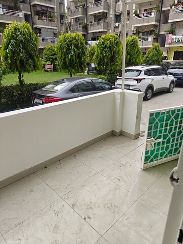 Balcony in 3 BHK Apartment at Panchmahal Apartments, Ip Extension – for Rent