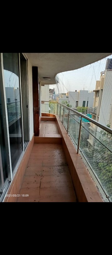 Balcony in 4 BHK Apartment at L Nagpal Bhagwanti Heights, Khar West – for Sale