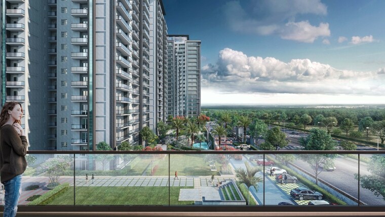 Exterior View, oro-constella 3.5 Bedroom 2105 Sq.Ft. Apartment In Sushant Golf City Lucknow 8948747