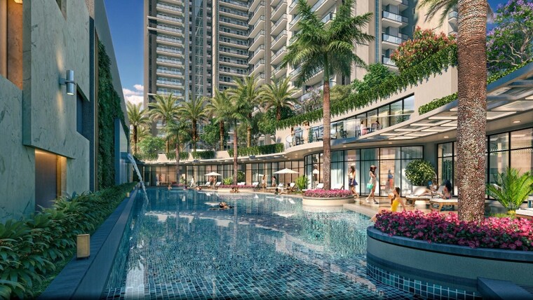 Exterior View, oro-constella 3.5 Bedroom 2105 Sq.Ft. Apartment In Sushant Golf City Lucknow 8948747