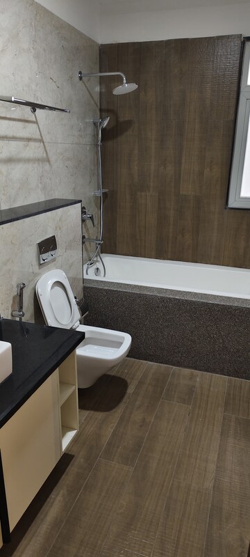 Bathroom in 4 BHK Apartment at Uchdpl Veridia Oakwood Enclave, Wave City – for Sale