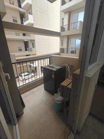 Balcony in 3 BHK Apartment at Artique Uptown Skylla, International Airport Road – for Rent
