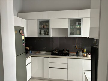 Kitchen in 3 BHK Apartment at Central Park Flower Valley Aqua Front Towers, Sohna Sector 33 – for Rent