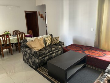 Living Room in 3 BHK Apartment at Central Park Flower Valley Aqua Front Towers, Sohna Sector 33 – for Rent
