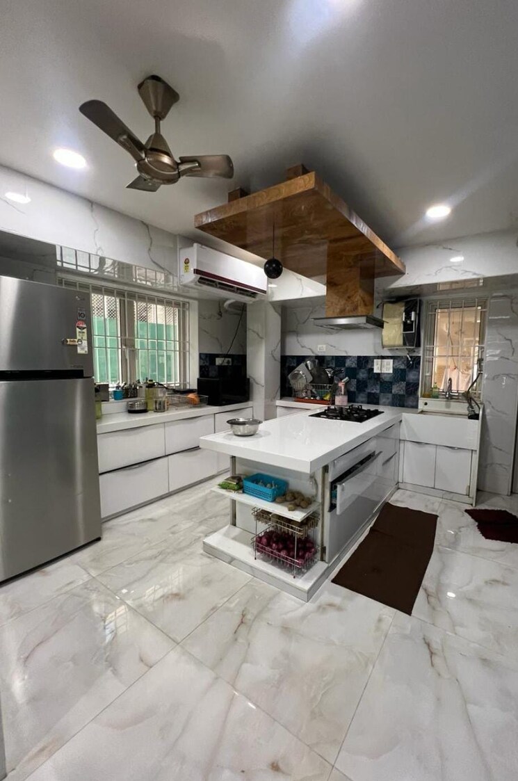 Kitchen, prescon-prestige-valley 4 Bedroom 10000 Sq.Ft. Penthouse In Ghodbunder Road Thane 8948823