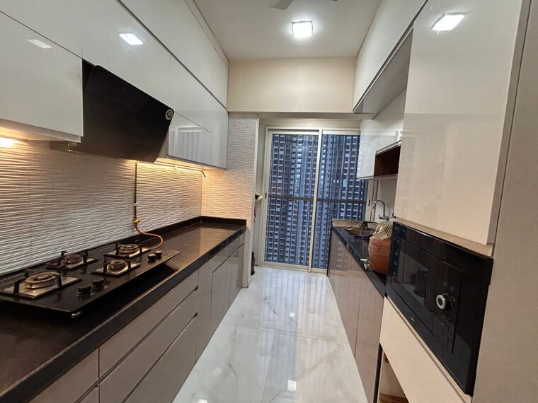Kitchen, tata-serein 3 Bedroom 750 Sq.Ft. Apartment In Pokhran Road No Two Thane 8948843