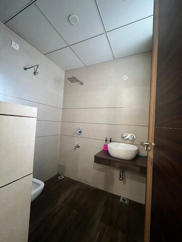 Bathroom in 3 BHK Apartment at Prem Bansal Sapphire Court, Patiala Road – for Rent