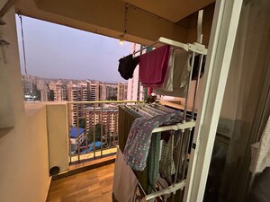 Balcony in 2 BHK Apartment at Vijay Galaxy, Waghbil – for Sale