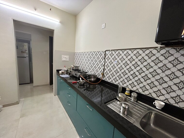 Kitchen, vijay-galaxy 2 Bedroom 750 Sq.Ft. Apartment In Waghbil Thane 8948877