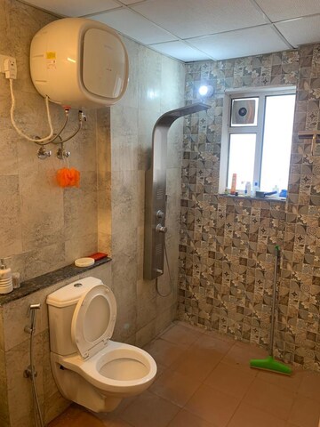 Bathroom in 3 BHK Apartment at Ambala Highway – for Rent