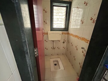 Bathroom in 1 BHK Apartment at Sukur Residency B1 CHS Ltd, Kasarvadavali – for Rent
