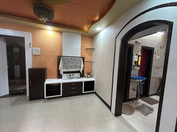 Living Room in 1 BHK Apartment at Sukur Residency B1 CHS Ltd, Kasarvadavali – for Rent